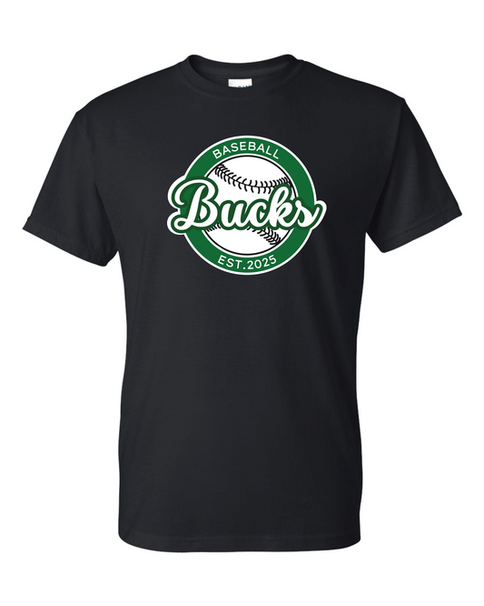Bucks T-Shirt Baseball Logo