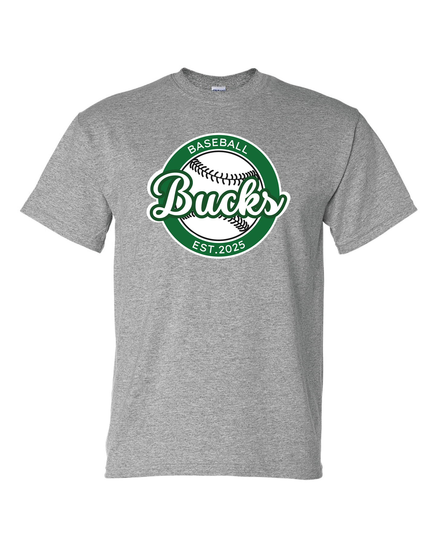 Bucks T-Shirt Baseball Logo