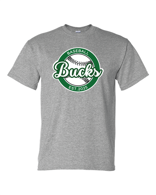 Bucks T-Shirt Baseball Logo