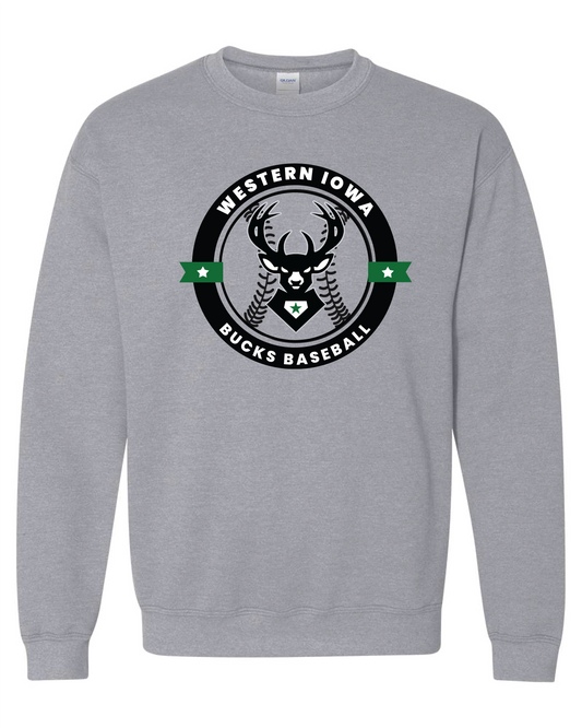 Bucks Crewneck Bucks Baseball Logo