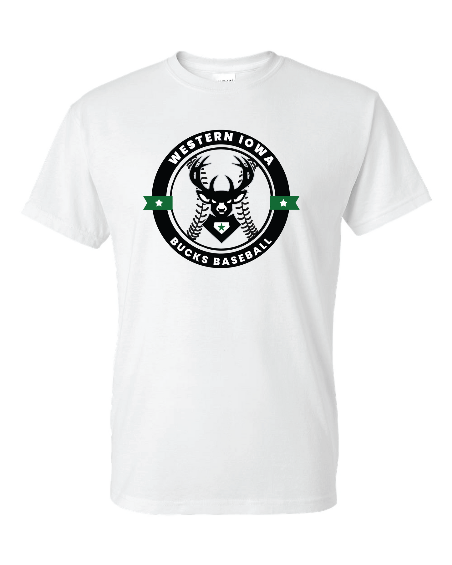Bucks T-Shirt Bucks Baseball Logo