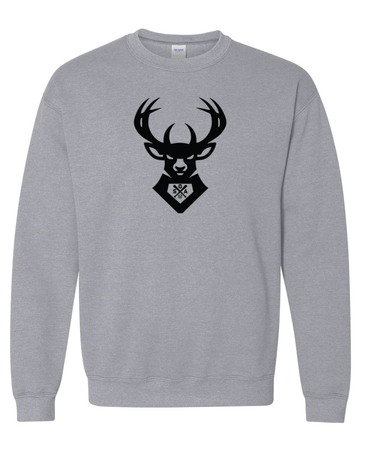 Bucks Deer head Crewneck