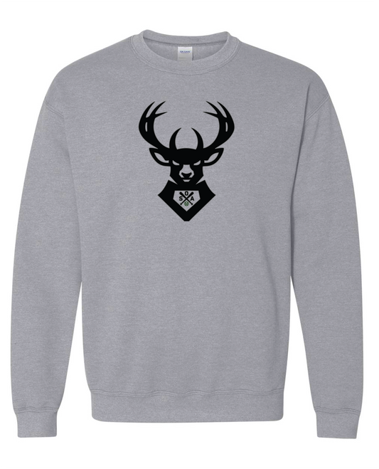 Bucks Deer head Crewneck