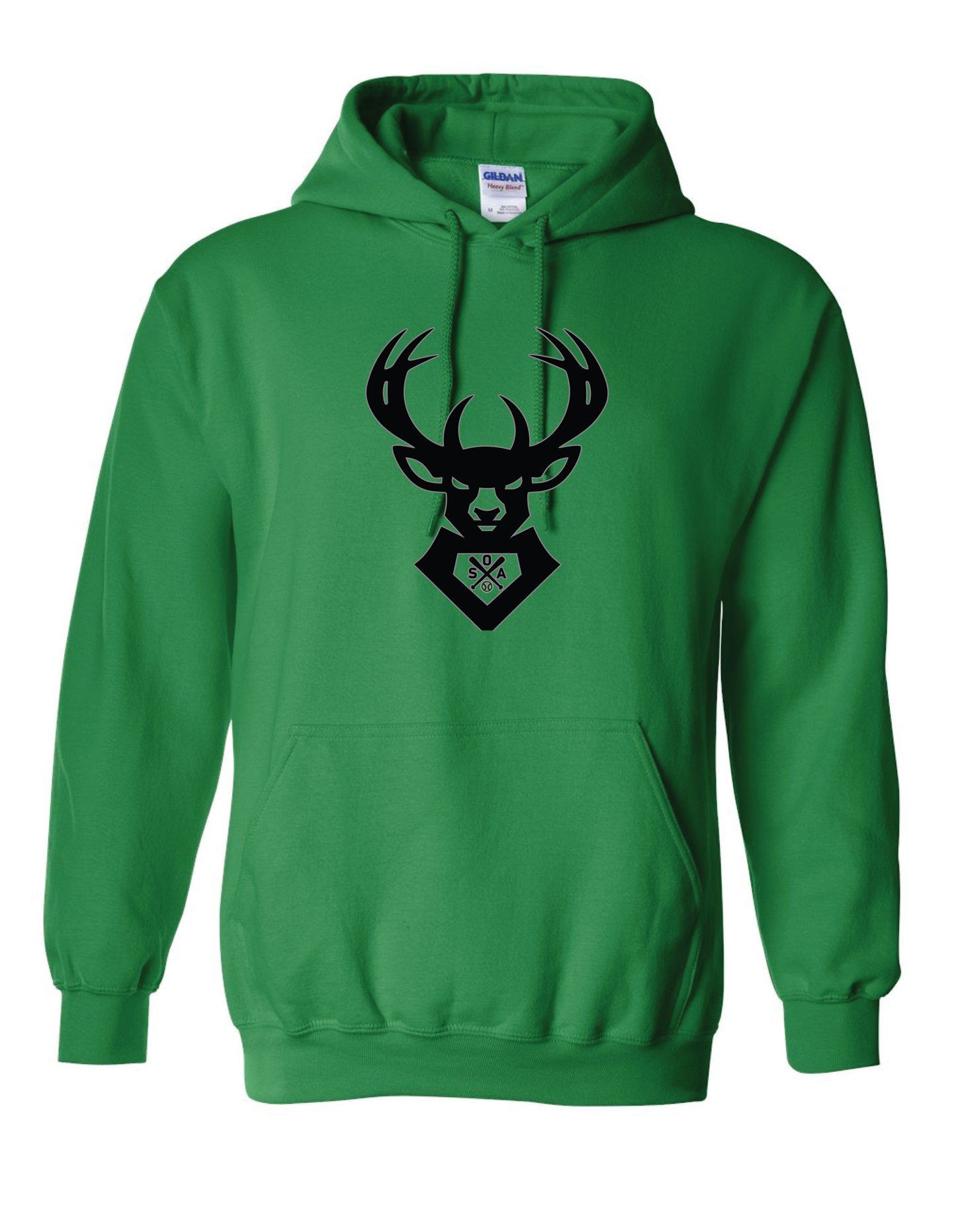 Bucks Deer head Hooded Sweatshirt
