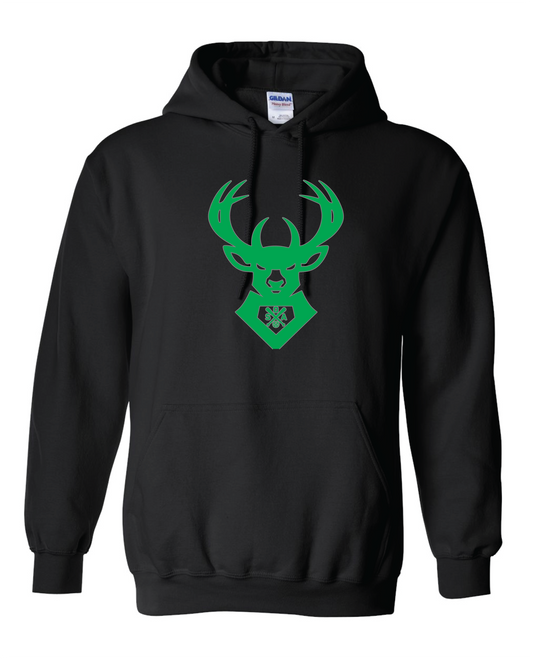Bucks Deer head Hooded Sweatshirt