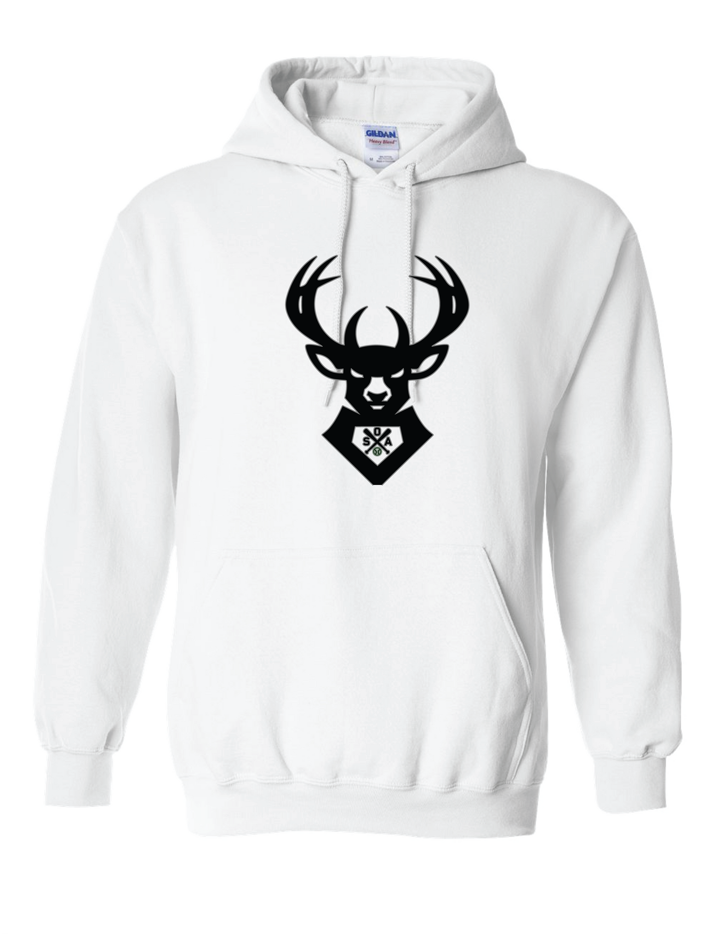 Bucks Deer head Hooded Sweatshirt
