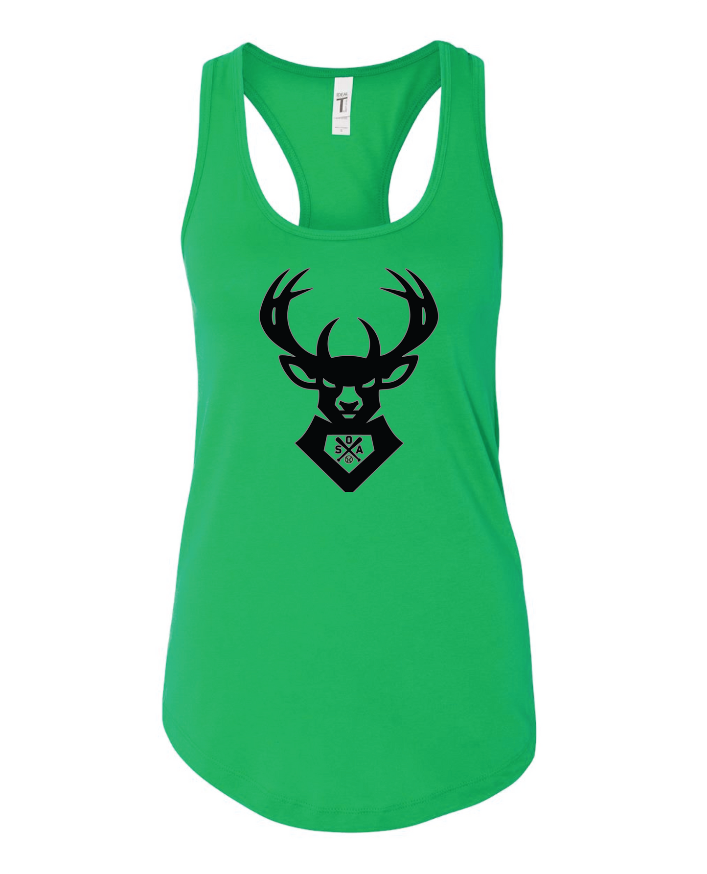 Bucks Deer head Womens Tank