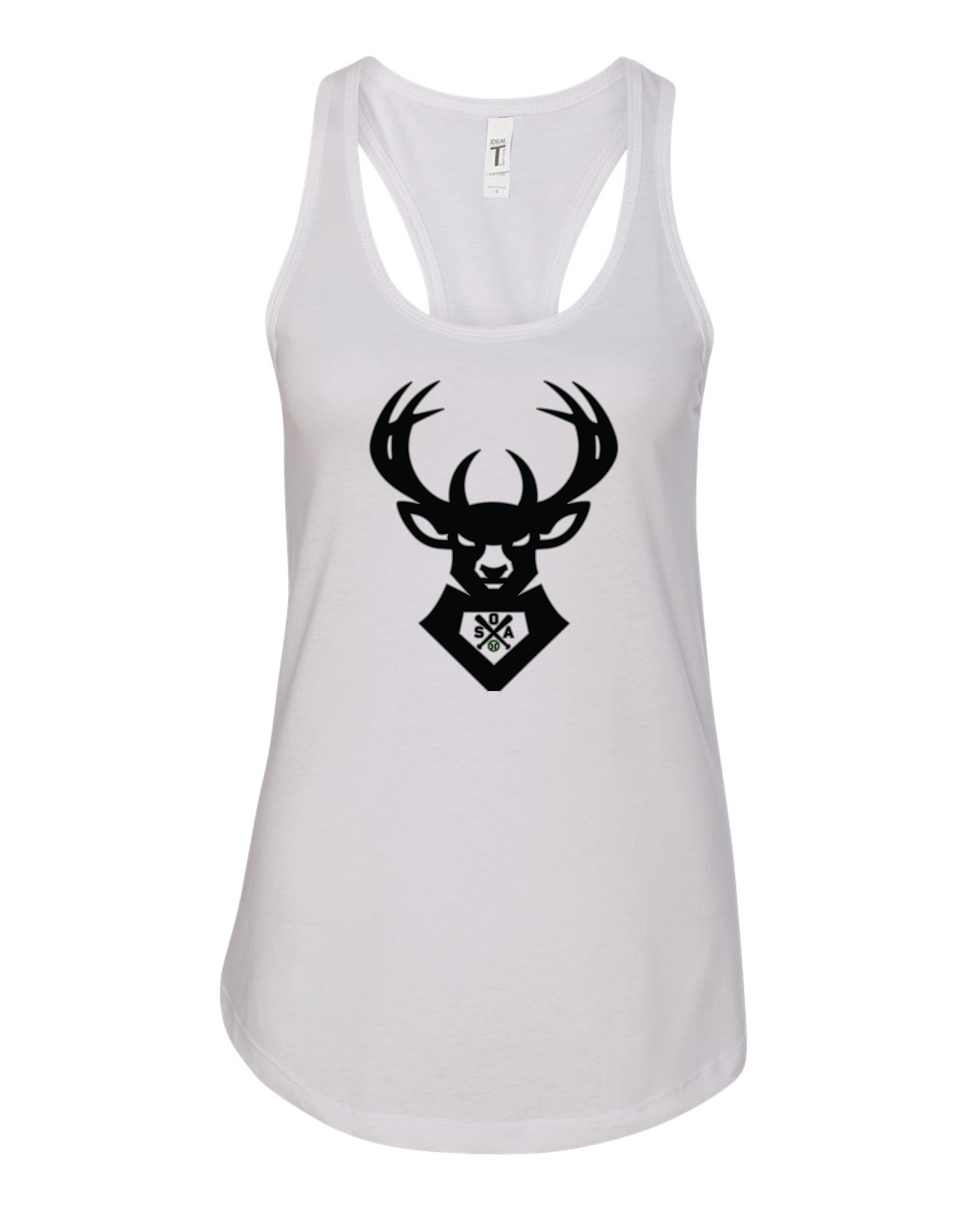 Bucks Deer head Womens Tank